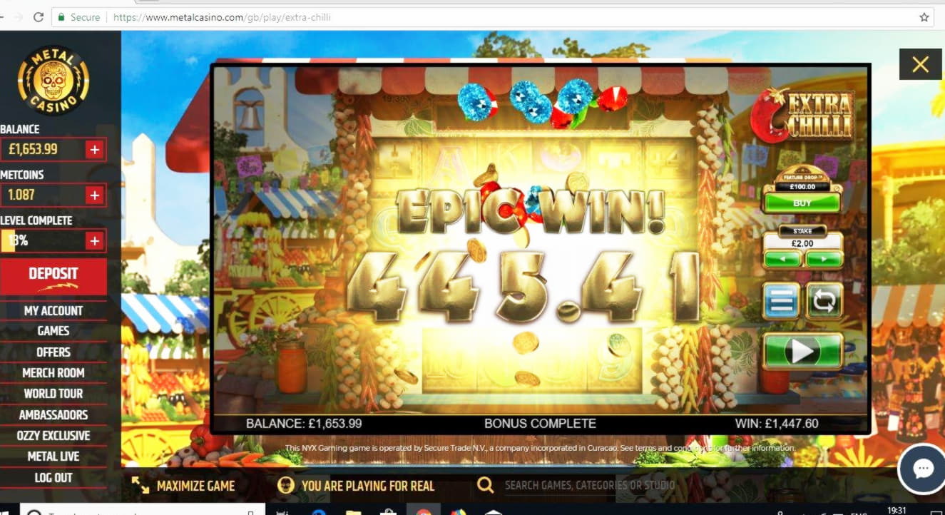 810% Rungtynių premija „Slotty Vegas“ kazino